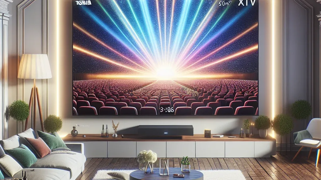 Toshiba Revoluciona o Cinema em Casa com QLED 4K de 100" e Preço Surpresa em SP!