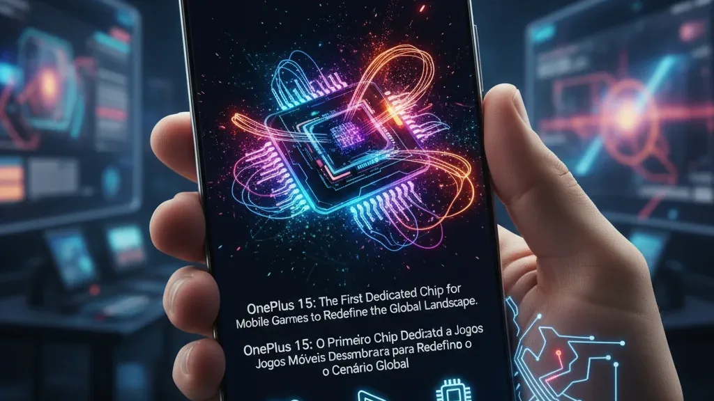 OnePlus 15: O Primeiro Chip Dedicado a Jogos Móveis Desembarca para Redefinir o Cenário Global