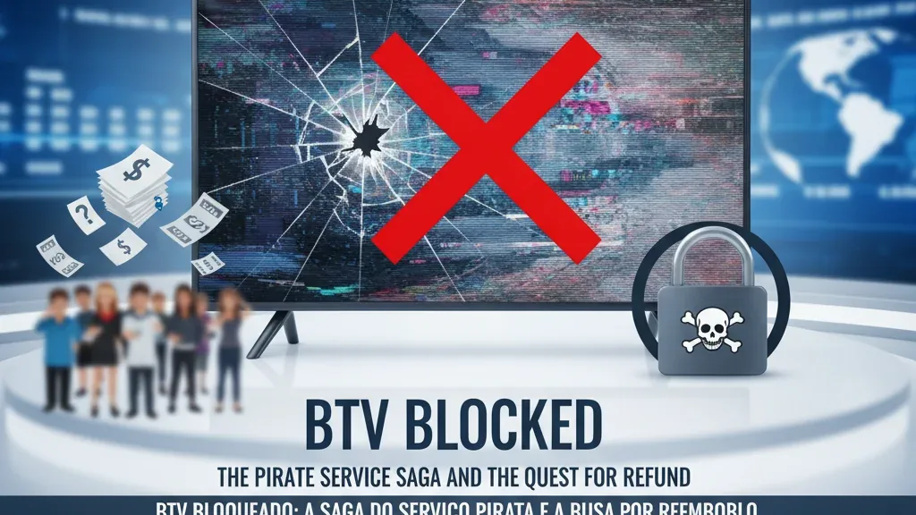 BTV Bloqueado: A Saga do Serviço Pirata e a Busca por Reembolso