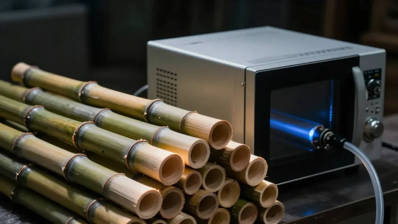 Energia do Futuro: Como o Micro-ondas e o Bambu Estão Revolucionando a Produção de Hidrogênio Limpo