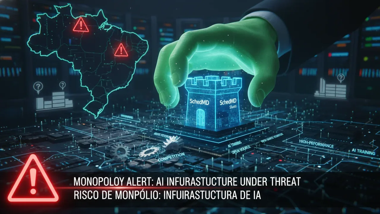 Aquisição da SchedMD pela Nvidia acende alerta sobre monopólio na infraestrutura de inteligência artificial