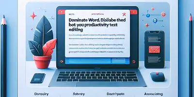 ### Domine o Word: Desative a Linha Vermelha e Turbine sua Produtividade na Edição de Textos!
