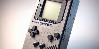## Game Boy de LEGO: Uma Viagem Nostálgica em Blocos!
