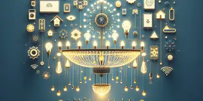 ## Ilumine sua Vida: Xiaomi Lança Lustre Inteligente que Transforma sua Casa em um Oásis de Luz e Bem-Estar!
