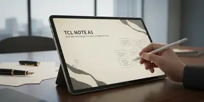 Tablet que Imita Papel: TCL Lança o Note A1 com Tecnologia Inovadora de Tela NxtPaper