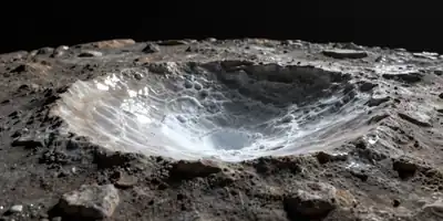 Um único impacto colossal: a teoria que explica a origem de todo o gelo polar de Mercúrio