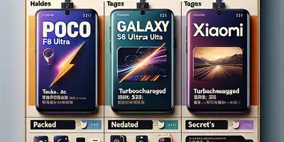 **Tech Flash Semanal: POCO F8 Ultra, Galaxy S26 Ultra Turbinado e os Segredos da Xiaomi!**
