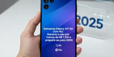 Samsung Galaxy A17 5G com Pix: Garanta o seu por menos de R$ 1.100 e prepare-se para 2025!