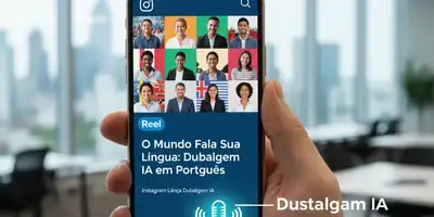 O Mundo Fala Sua Língua: Instagram Lança Dublagem IA em Português para Reels!