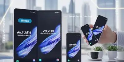 Silêncio, Android 16 Chega ao Brasil: Z Fold 5 e Z Flip 5 Recebem One UI 8.0 e Redefinem o Futuro Móvel!