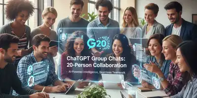 ChatGPT Revoluciona a Colaboração com Lançamento de Chats em Grupo para até 20 Pessoas