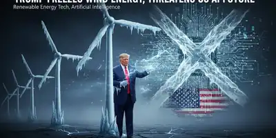 Trump Congela Projetos de Energia Eólica e Ameaça o Futuro da Inteligência Artificial nos EUA