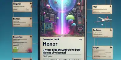 Honor Revoluciona o Mercado: 7 Anos de Android para Enterrar a Obsolescência Programada!
