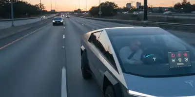 Motorista de Robotaxi da Tesla Dorme ao Volante e Sistema de Seguranca e Falhas sao Questionadas