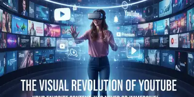 A Revolução Visual do YouTube: Seu Conteúdo Favorito NUNCA Foi Tão Imersivo!