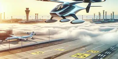 ## De Olho no Céu: Carro Voador a Hidrogênio Revoluciona Aeroporto e Abre Caminho para um Futuro Energético!
