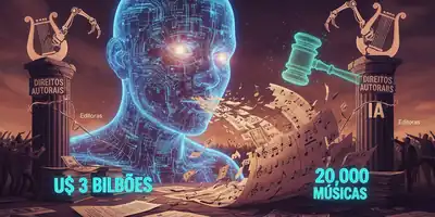 Editoras exigem US$ 3 bilhões da Anthropic por uso de 20 mil músicas: implicações legais, técnicas e de mercado para a IA