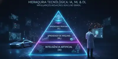 Conceitos fundamentais de inteligência artificial, aprendizado de máquina e aprendizado profundo