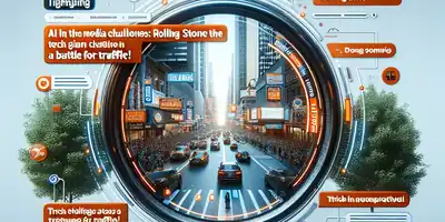 ## IA no Ringue da Mídia: Rolling Stone Desafia Google em Combate pelo Tráfego!
