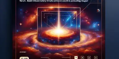 **Olhar Cósmico Inédito: Observatório Vera C. Rubin Desvenda Segredos do Universo em Imagens Estonteantes!**
