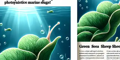 **Ovelhas Verdes do Mar: A Incrível História das Lesmas Marinhas Fotossintéticas!**
