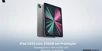 iPad 2025 com 256GB em Promoção: Desempenho e Tela Incrível com Desconto na Amazon!