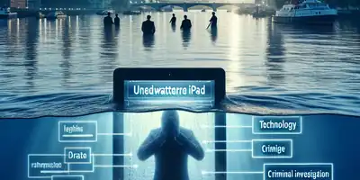 iPad Submerso Desmascara Gangue: A Tecnologia Afogando o Crime no Tâmisa
