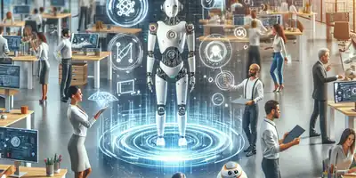 IA no Trabalho: Prepare-se para a Revolução dos Colegas Digitais!
