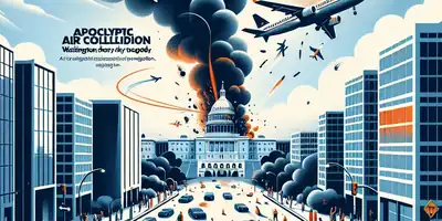 **Colisão Aérea Apocalíptica: Washington Abalada por Tragédia nos Céus**
