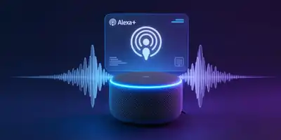Alexa+ da Amazon agora gera podcasts completos por IA