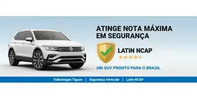 Volkswagen Tiguan 2026 Atinge Nota Máxima em Segurança no Latin NCAP: Um SUV Pronto para o Brasil