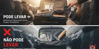 Bagagem de Mão em Voos: O que Pode e o que Não Pode Levar na Cabine
