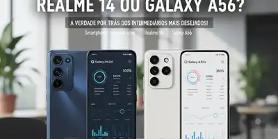 Realme 14 ou Galaxy A56? A Verdade por Trás dos Intermediários Mais Desejados!