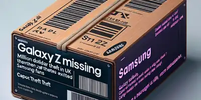 ## Galaxy Z Desaparecidos: Roubo Milionário no Reino Unido Ameaça Lançamento e Agita Fãs da Samsung
