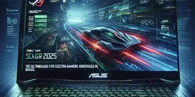 Asus ROG Strix Scar 2025: O Upgrade Definitivo para Gamers Exigentes Chegou ao Brasil!
