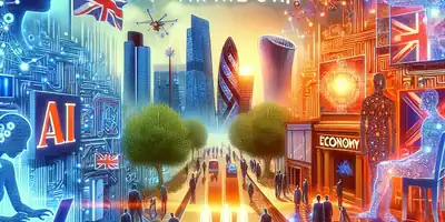 Reino Unido na Vanguarda da IA: Crescimento Explosivo Desafia Economia e Busca Talentos!
