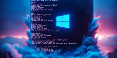 Adeus, Azul da Morte? Windows Tenta Novo Visual Sombrio para o Erro Fatal!
