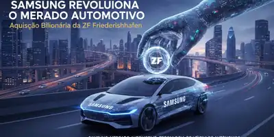 Samsung Revoluciona o Mercado Automotivo com Aquisição Bilionária da ZF Friedrichshafen