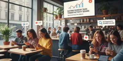 Dating Sunday 2025: Tinder Explode em Atividade e Revela Novas Prioridades dos Solteiros