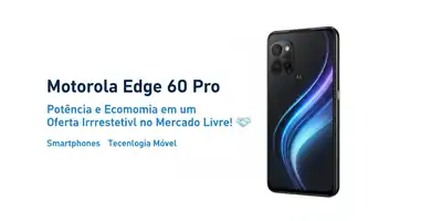 **Motorola Edge 60 Pro: Potência e Economia em um Oferta Irresistível no Mercado Livre!**