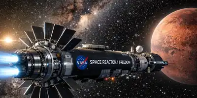 ***A Era Nuclear Começa: NASA Confirma Primeira Espaçonave Interplanetária Atômica Rumo a Marte em 2028***