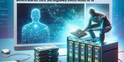 ## Reviravolta no Armazenamento: Western Digital Abandona SSDs e Aposta Alto em HDDs para IA
