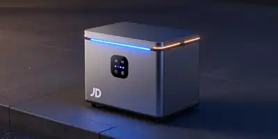 A Revolução das Entregas: JD.com Lança Caixa Inteligente com Controle Térmico Duplo e Desinfecção UV
