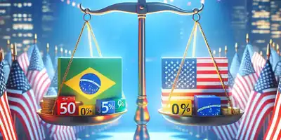**Brasil vs. EUA: Tarifa de 50% Ameaça Produtos Brasileiros e Desafia Relações Bilaterais!**
