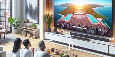 **Deixe a Imersão te Envolver: Seu Guia Definitivo para TVs Gigantes que Vão Até 100 Polegadas!**
