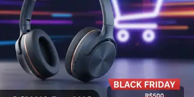 QCY H3 Pro ANC: Silêncio de 50 dB e Áudio High-Res por Menos de R$330 na Black Friday da Amazon!