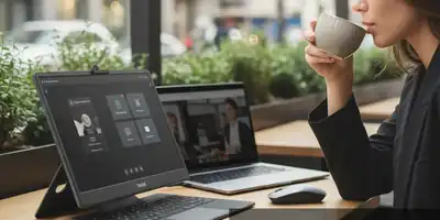 **Expanda Seu Espaço de Trabalho Onde Estiver: Conheça o Monitor Portátil Yodoit 15,6" Full HD em Oferta!**