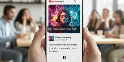 YouTube Music: A Música Global Ganha Voz na Sua Língua com Tradução de Letras em Tempo Real!