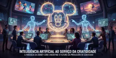 Inteligência Artificial ao Serviço da Criatividade: A Parceria da Disney com a OpenAI Redefine o Futuro da Produção de Conteúdo