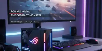 ROG NUC 9 Mini: O Monstro Compacto da ASUS Redefine o Gaming!